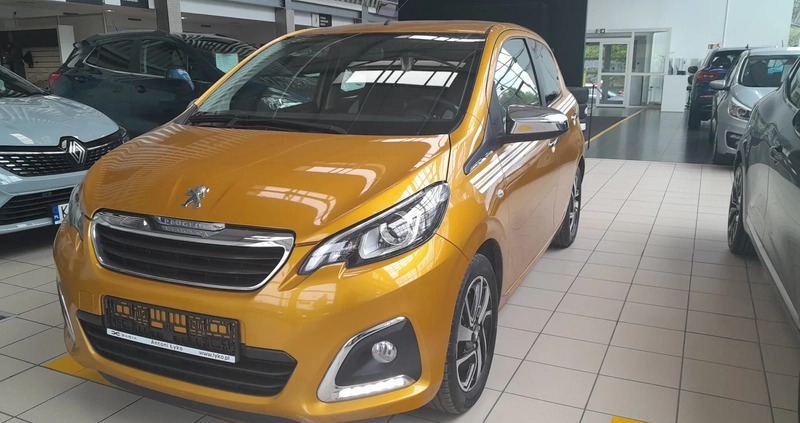 Peugeot 108 cena 39900 przebieg: 56762, rok produkcji 2017 z Wieluń małe 277